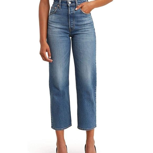 Levi's Ribcage Jeans - Color "Charleston Rain" - Picture 2 of 5